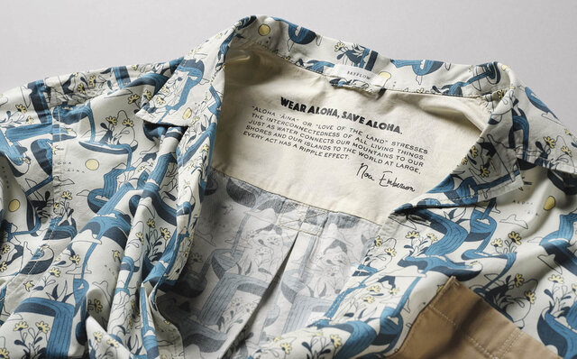 アロハシャツにこめる自然環境への想い。「WEAR ALOHA,SAVE ALOHA.」プロジェクト|BAYFLOW アロハシャツにこめる自然環境への想い。「WEAR ALOHA,SAVE ALOHA.」プロジェクト|BAYFLOW