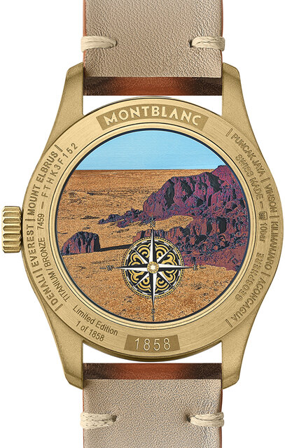 Watches & Wonders 2021新作。数量限定1858本のモンブラン「1858 ジオスフェール」｜MONTBLANC