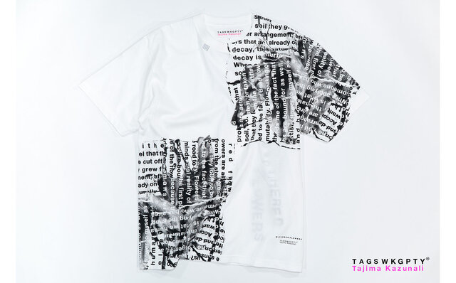 写真家 田島一成氏の作品をプリントしたコラボレーションコレクション｜TAGS WKGPTY PRODUCTIONS
