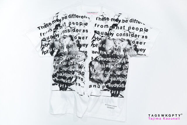 写真家 田島一成氏の作品をプリントしたコラボレーションコレクション｜TAGS WKGPTY PRODUCTIONS