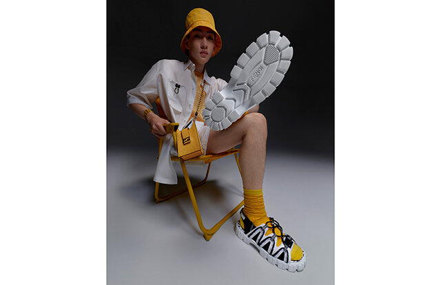 サラ・コールマンとのコラボレーションによる2021年サマーカプセルコレクション「FFヴァーティゴ」｜FENDI 