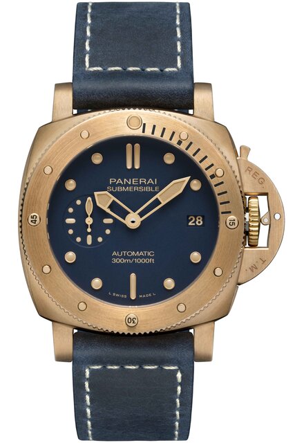 Watches & Wonders 2021新作。「サブマーシブル ブロンゾ ブルーアビッソ」｜PANERAI