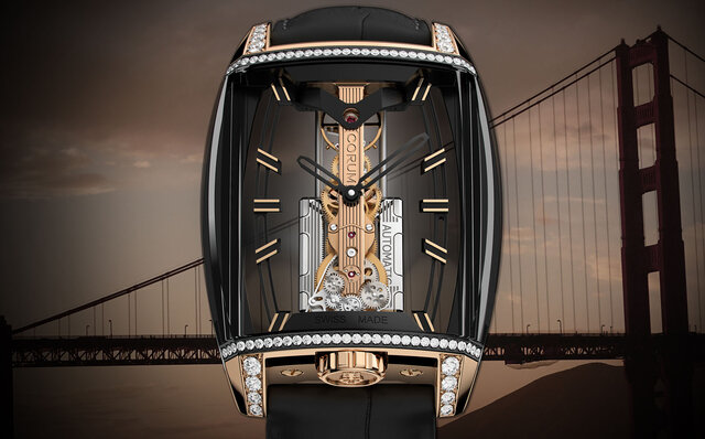 「ゴールデンブリッジ オートマティック」10周年を記念する限定モデル|CORUM 「ゴールデンブリッジ オートマティック」10周年を記念する限定モデル|CORUM