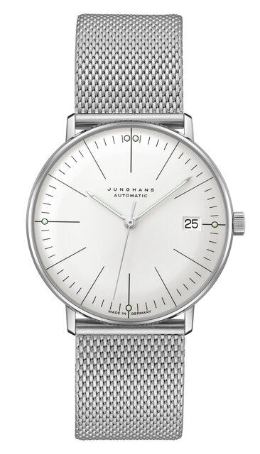 タイムレスなデザインに自動巻きムーブメントを搭載した新作マックス・ビル|JUNGHANS タイムレスなデザインに自動巻きムーブメントを搭載した新作マックス・ビル|JUNGHANS