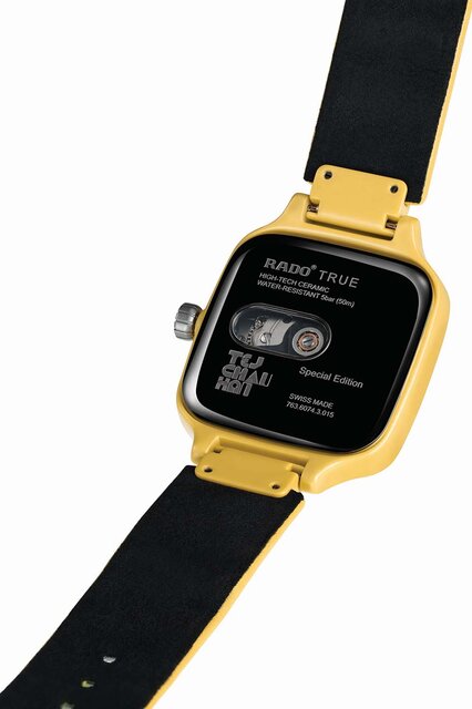 ポップなカラーと最先端素材で“近未来”を表現した新作「トゥルー スクエア×テジ・チャウハン」｜RADO