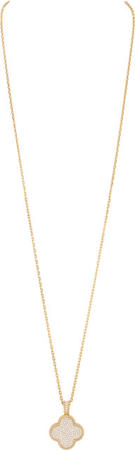 アルハンブラコレクション初のシークレットペンダントウォッチ|Van Cleef & Arpels アルハンブラコレクション初のシークレットペンダントウォッチ|Van Cleef & Arpels