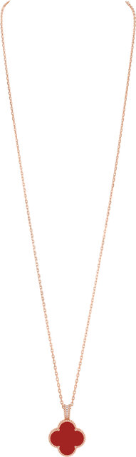 アルハンブラコレクション初のシークレットペンダントウォッチ|Van Cleef & Arpels アルハンブラコレクション初のシークレットペンダントウォッチ|Van Cleef & Arpels