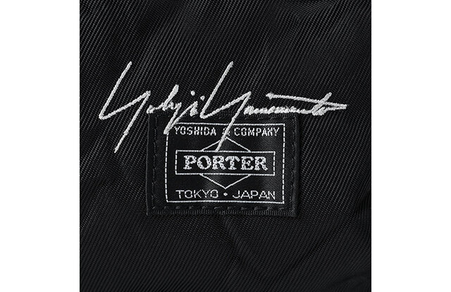 「ヨウジヤマモト」×「ポーター」第2弾は、“シワ”をデザインした高密度ナイロンツイル生地を採用｜YOHJI YAMAMOTO×PORTER