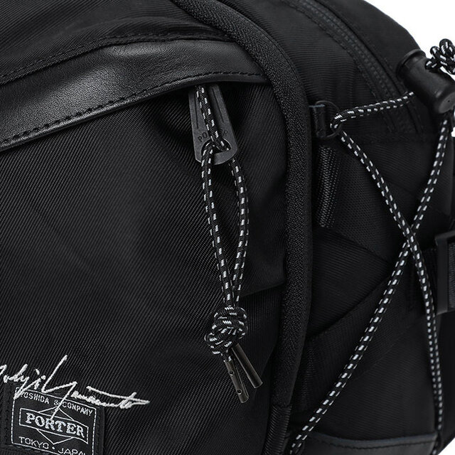 「ヨウジヤマモト」×「ポーター」第2弾は、“シワ”をデザインした高密度ナイロンツイル生地を採用｜YOHJI YAMAMOTO×PORTER