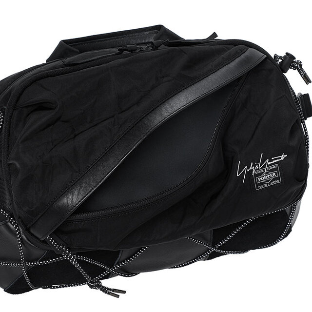 「ヨウジヤマモト」×「ポーター」第2弾は、“シワ”をデザインした高密度ナイロンツイル生地を採用｜YOHJI YAMAMOTO×PORTER