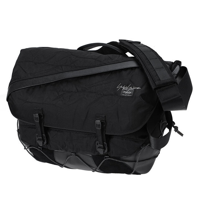 「ヨウジヤマモト」×「ポーター」第2弾は、“シワ”をデザインした高密度ナイロンツイル生地を採用｜YOHJI YAMAMOTO×PORTER