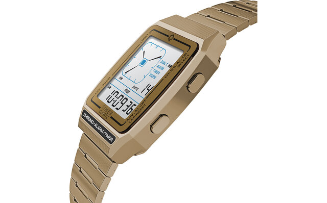 1980年代のデジタルアナログウオッチ復刻モデル「Q TIMEX Reissue Digital LCA」|TIMEX 1980年代のデジタルアナログウオッチ復刻モデル「Q TIMEX Reissue Digital LCA」|TIMEX
