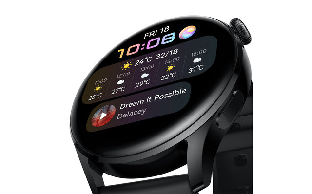 体表温度測定対応スマートウオッチ「HUAWEI WATCH 3」2機種が登場｜HUAWEI