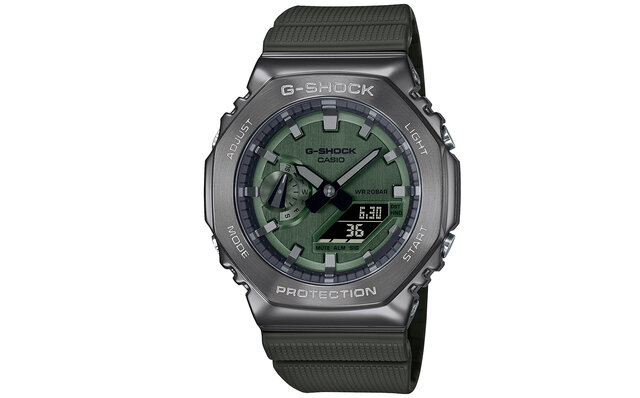 “カシオーク”八角形のメタルベゼルを採用した最新「Gショック」｜G-SHOCK