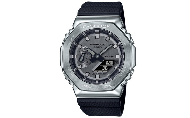 “カシオーク”八角形のメタルベゼルを採用した最新「Gショック」｜G-SHOCK