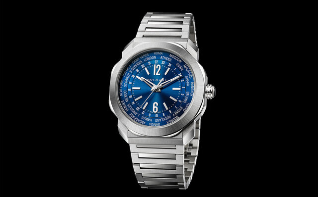 新統合型ムーブメントを搭載した「オクト ローマ ワールドタイマー」2機種が登場|BVLGARI 新統合型ムーブメントを搭載した「オクト ローマ ワールドタイマー」2機種が登場|BVLGARI