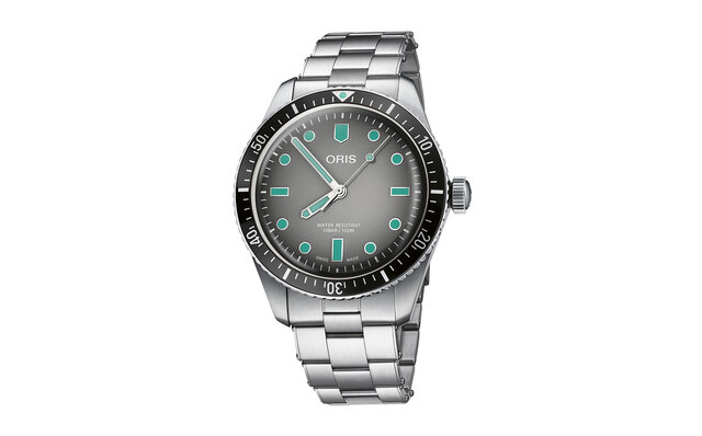「ダイバーズ65」グレー×ターコイズブルーの新色モデルを発表|ORIS 「ダイバーズ65」グレー×ターコイズブルーの新色モデルを発表|ORIS