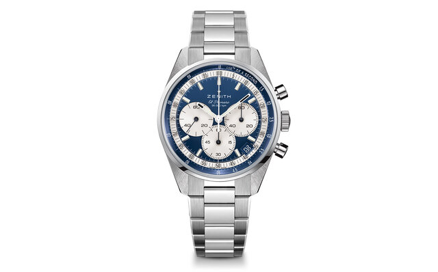 ゼニス愛炸裂! 初号機に搭載された“ゼニスブルー”を全面に敷いた激レアモデル|ZENITH ゼニス愛炸裂! 初号機に搭載された“ゼニスブルー”を全面に敷いた激レアモデル|ZENITH