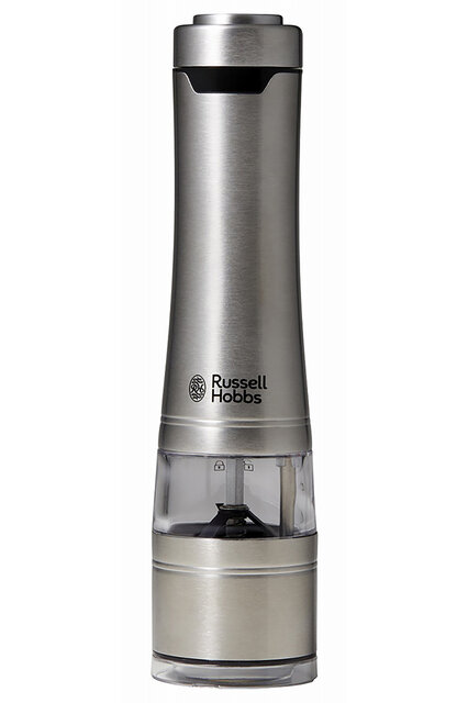 挽きたて胡椒の立ち上るような香りで料理を一気にランクアップさせる“美しい電動ミル”｜Russell Hobbs