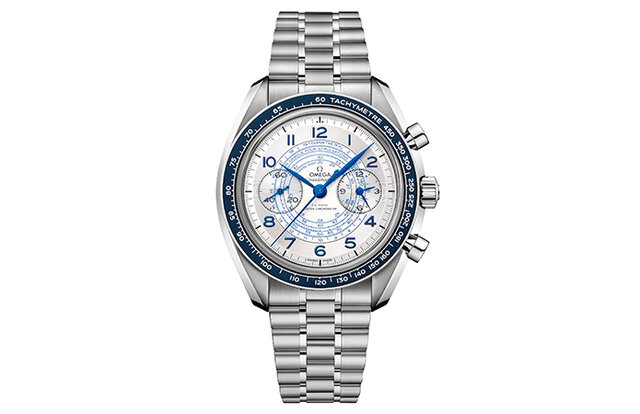 タキメーター、テレメーター、パルスメーターのトリプル使い！　1940年代の意匠を受け継ぐ古典派クロノグラフ｜OMEGA