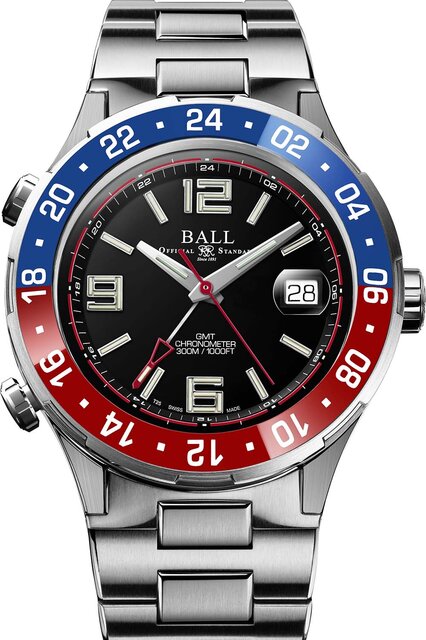 GMT表示付き「ロードマスター」が“ペプシ”ベゼルで登場|BALL Watch GMT表示付き「ロードマスター」が“ペプシ”ベゼルで登場|BALL Watch