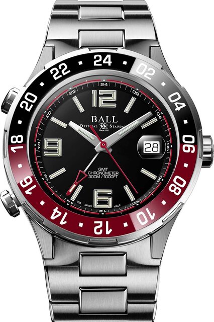 GMT表示付き「ロードマスター」が“ペプシ”ベゼルで登場|BALL Watch GMT表示付き「ロードマスター」が“ペプシ”ベゼルで登場|BALL Watch