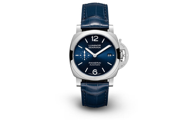 アイコニックなルックスはそのまま、腕載せがいい40ミリ径にダウンサイズ|PANERAI アイコニックなルックスはそのまま、腕載せがいい40ミリ径にダウンサイズ|PANERAI