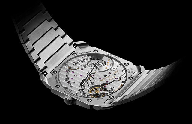 現代美術家とのコラボレーションによる限定モデル「ブルガリ オクト フィニッシモ 宮島達男 日本限定モデル」|BVLGARI 現代美術家とのコラボレーションによる限定モデル「ブルガリ オクト フィニッシモ 宮島達男 日本限定モデル」|BVLGARI