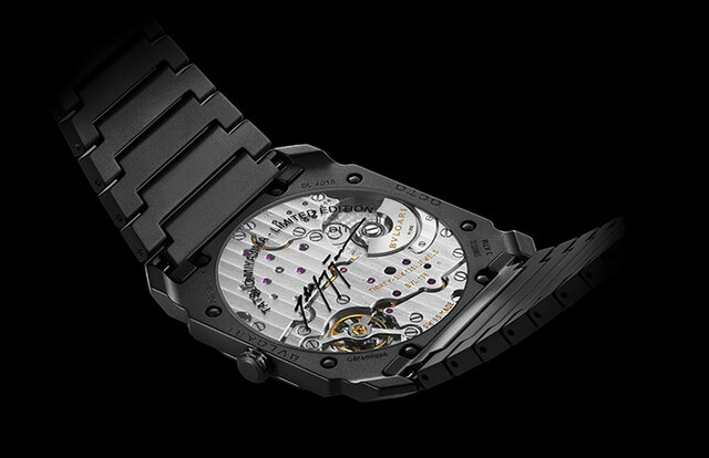 現代美術家とのコラボレーションによる限定モデル「ブルガリ オクト フィニッシモ 宮島達男 日本限定モデル」|BVLGARI 現代美術家とのコラボレーションによる限定モデル「ブルガリ オクト フィニッシモ 宮島達男 日本限定モデル」|BVLGARI