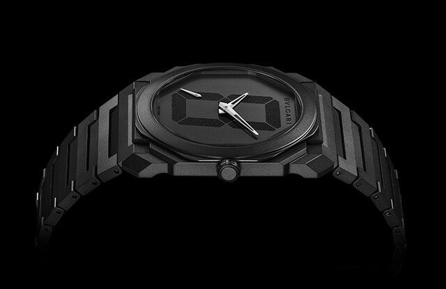 現代美術家とのコラボレーションによる限定モデル「ブルガリ オクト フィニッシモ 宮島達男 日本限定モデル」|BVLGARI 現代美術家とのコラボレーションによる限定モデル「ブルガリ オクト フィニッシモ 宮島達男 日本限定モデル」|BVLGARI