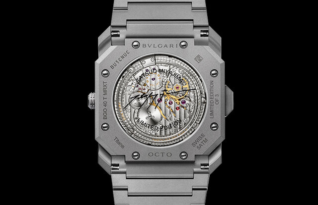 現代美術家とのコラボレーションによる限定モデル「ブルガリ オクト フィニッシモ 宮島達男 日本限定モデル」|BVLGARI 現代美術家とのコラボレーションによる限定モデル「ブルガリ オクト フィニッシモ 宮島達男 日本限定モデル」|BVLGARI
