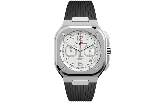数量限定250本！　都会的デザインにピュアなルックスを備えた新作「BR 05 CHRONOGRAPH WHITE HAWK」｜Bell & Ross