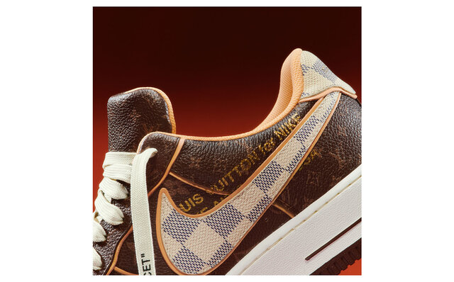 「エア フォース1」by ヴァージル・アブローがサザビーズのオークションに登場｜LOUIS VUITTON×NIKE