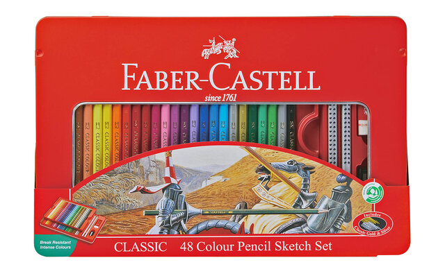 老舗筆記具メーカーによる「ファーバーカステル 色鉛筆48色/60色」｜FABER-CASTELL