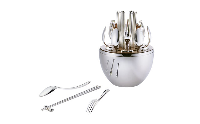 和食やアジア料理にアプローチしたカトラリーセット「MOOD ASIA」｜Christofle