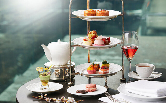 古都の春を満喫。シャンパンフリーフロー付きアフタヌーンティーなど特別メニューが登場｜ THE RITZ-CARLTON, KYOTO