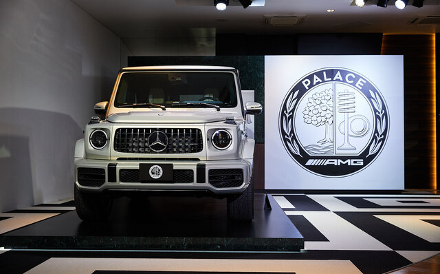 パレス スケートボードとのカプセルコレクションを記念したアートカーが東京に上陸|Mercedes Benz パレス スケートボードとのカプセルコレクションを記念したアートカーが東京に上陸|Mercedes Benz