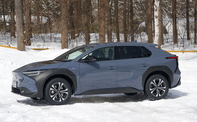 雪道での走破性に感嘆──スバル「ソルテラ」プロトタイプを雪上試乗|SUBARU 雪道での走破性に感嘆──スバル「ソルテラ」プロトタイプを雪上試乗|SUBARU