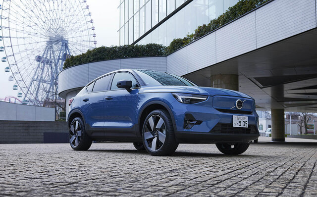 合計出力300kW、0-100km/h加速4.7秒の走りや如何に?──ボルボのBEV「C40」に試乗|VOLVO 合計出力300kW、0-100km/h加速4.7秒の走りや如何に?──ボルボのBEV「C40」に試乗|VOLVO