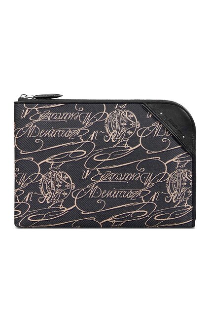 ベルルッティから新たな素材「スクリット アラベスク」を使用したバッグが登場｜BERLUTI