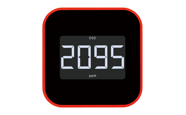 忘れがちな換気のタイミングをお知らせする二酸化炭素濃度の測定器｜KINGJIM