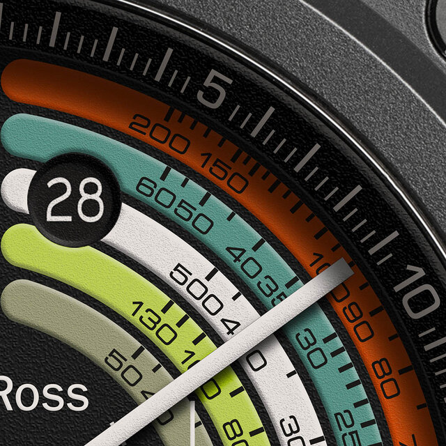 数量限定500本！　グラフィカルかつカラフルな「BR 03-94 マルチメーター」｜Bell & Ross