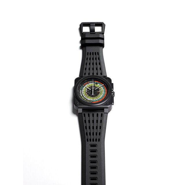 数量限定500本！　グラフィカルかつカラフルな「BR 03-94 マルチメーター」｜Bell & Ross