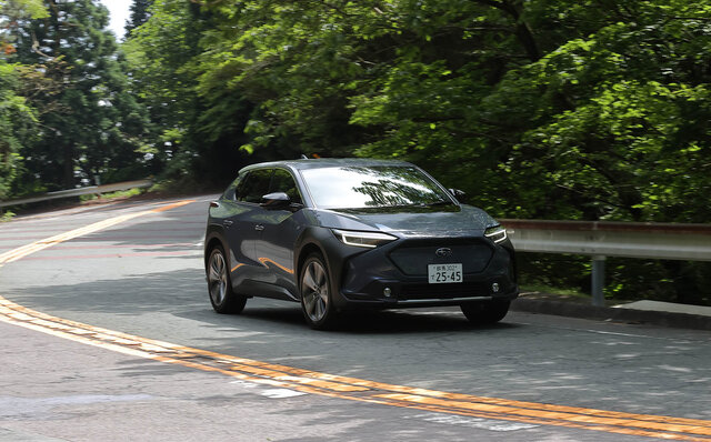 トヨタとスバルが共同開発したSUV型BEV、bZ4Xとソルテラに試乗　その乗り味の違いに迫る｜TOYOTA  SUBARU