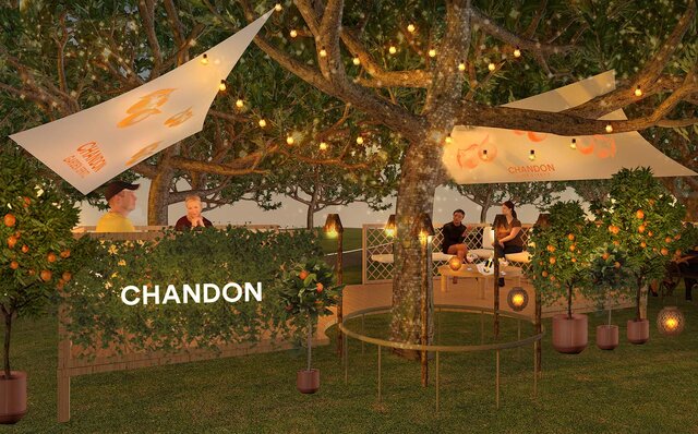 スパークリングワイン「シャンドン」が期間限定で東京ミッドタウンに“ガーデン”をオープン|CHANDON スパークリングワイン「シャンドン」が期間限定で東京ミッドタウンに“ガーデン”をオープン|CHANDON