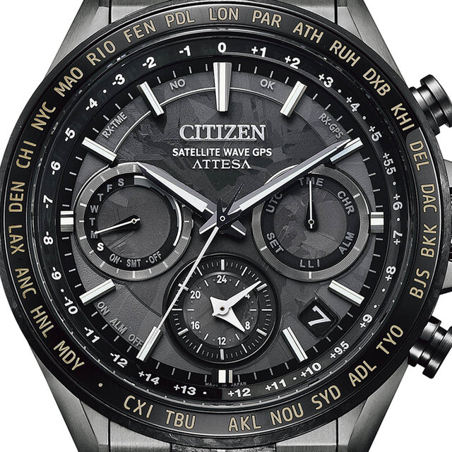 新開発の結晶チタニウムで月面を表現。民間月面探査プログラム「HAKUTO-R」とのコラボレーションモデル｜CITIZEN