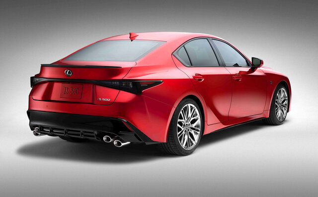 481psの5リッターV8エンジン搭載──IS500が日本導入｜LEXUS