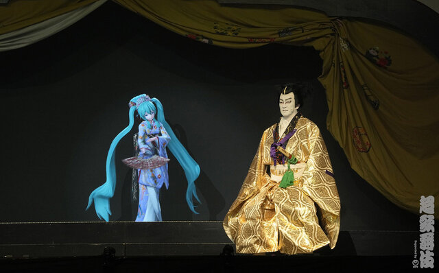 中村獅童と初音ミクが共演する、古典歌舞伎と最新テクノロジーが融合した「超歌舞伎」全国ツアーを開催｜ART