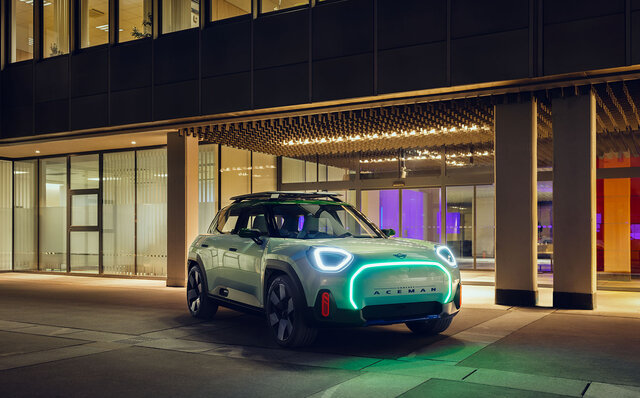 MINIの未来を提示するBEVクロスオーバーコンセプト「コンセプト エースマン」を世界初披露|MINI MINIの未来を提示するBEVクロスオーバーコンセプト「コンセプト エースマン」を世界初披露|MINI