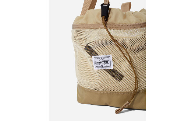 Saturdays NYC×Porterの新作はメッシュが目を引くドローストリングバッグ｜Saturdays NYC